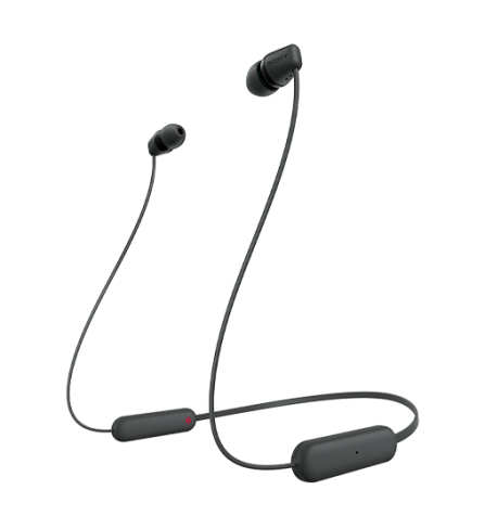 Наушники Sony WI-C100, цвет черный