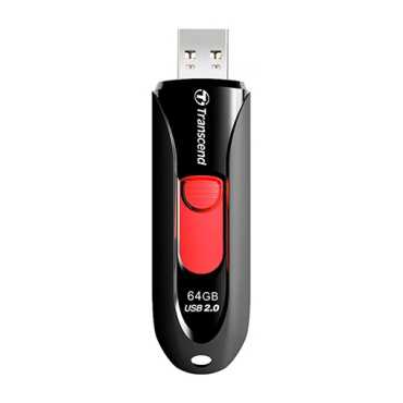 USB накопитель Transcend JetFlash 590 64GB, USB 2.0 TS64GJF350