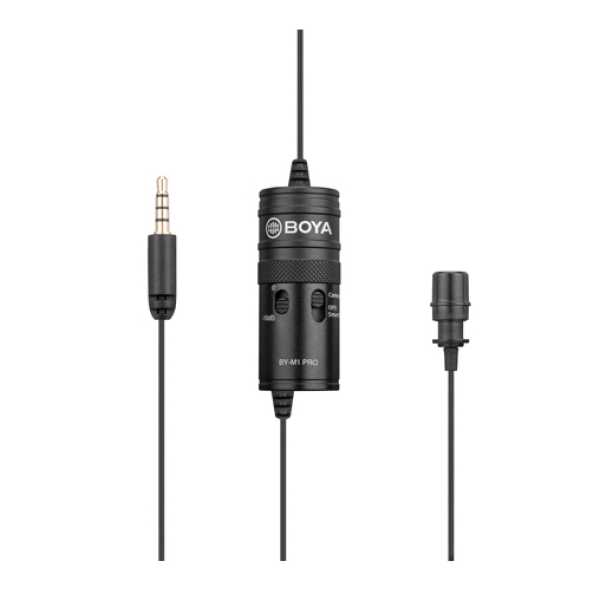 Профессиональный петличный проводной микрофон Boya BY-M1 Pro