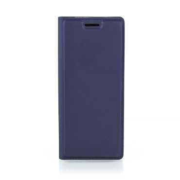 Магнитный чехол-книжка Brosco для Sony Xperia 5, синий