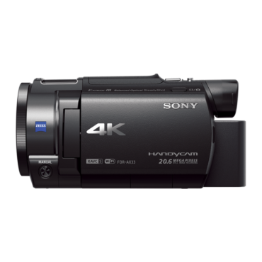 Видеокамера Handycam® AX33 4K с матрицей Exmor R™ CMOS