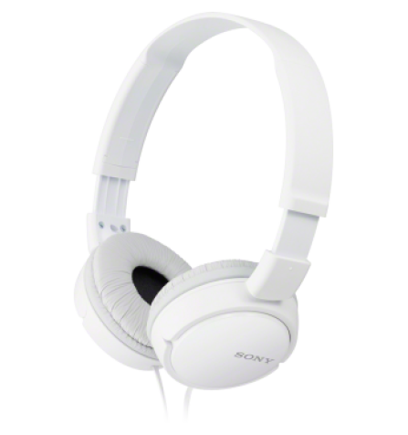 Наушники Sony MDR-ZX110, цвет белый