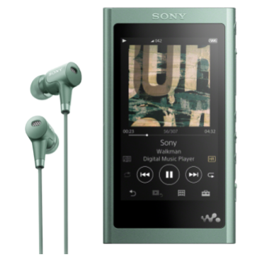 Медиаплеер Sony NW-A55HN, цвет зеленый