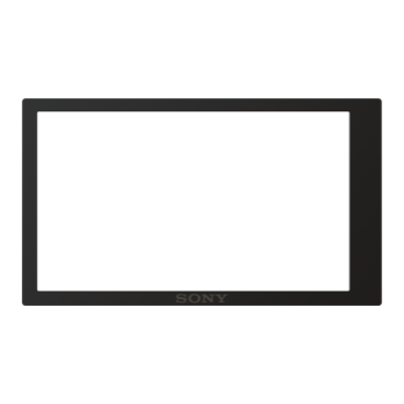 Полужесткая защита для ЖК-экрана PCK-LM17 камеры ILCE6000 ILCE6300