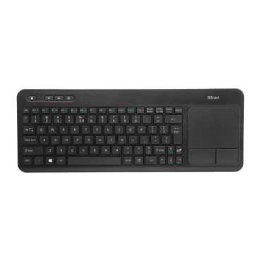 Клавиатура беспроводная Trust Veza Wireless Touchpad Keyboard RU