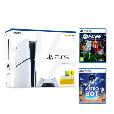  Play Station 5 Slim + FC26 PS5 + Astro Bot PS5