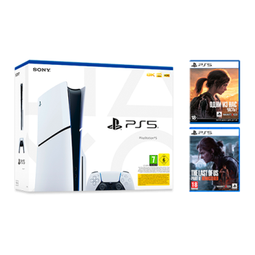 Игровая консоль PlayStation 5 Slim + The Last of Us partI PS5 +The Last of Us part II PS5