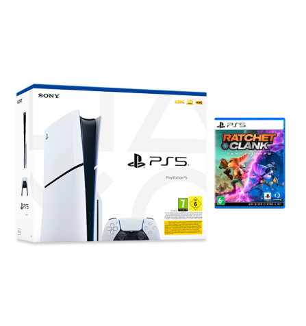 PlayStation 5 Slim + Ratchet & Clank Rift Apart, комплект