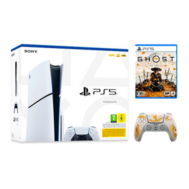 Комплект PlayStation5 Slim PS5 + Dual Sense Controller Ghost Of Yotei Limite + Ghost of Yotei PS5