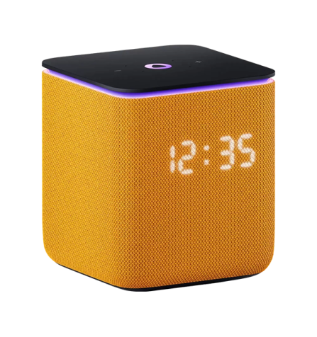 Яндекс Станция Миди с Алисой, с Zigbee, 24 Вт, оранжевая