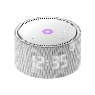 Умная колонка Яндекс Станция Мини с часами, цвет серый опал
