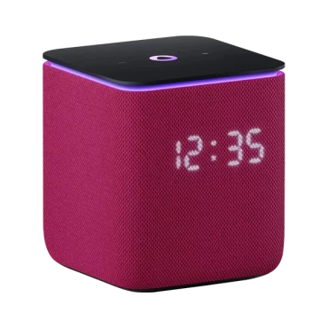 Яндекс Станция Миди с Алисой, с Zigbee, 24 Вт, розовая