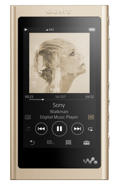 NW-A55, золотистый